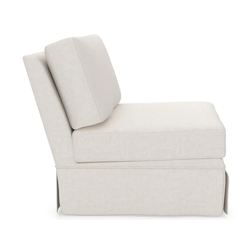 Filmore Skirted Armless Chair