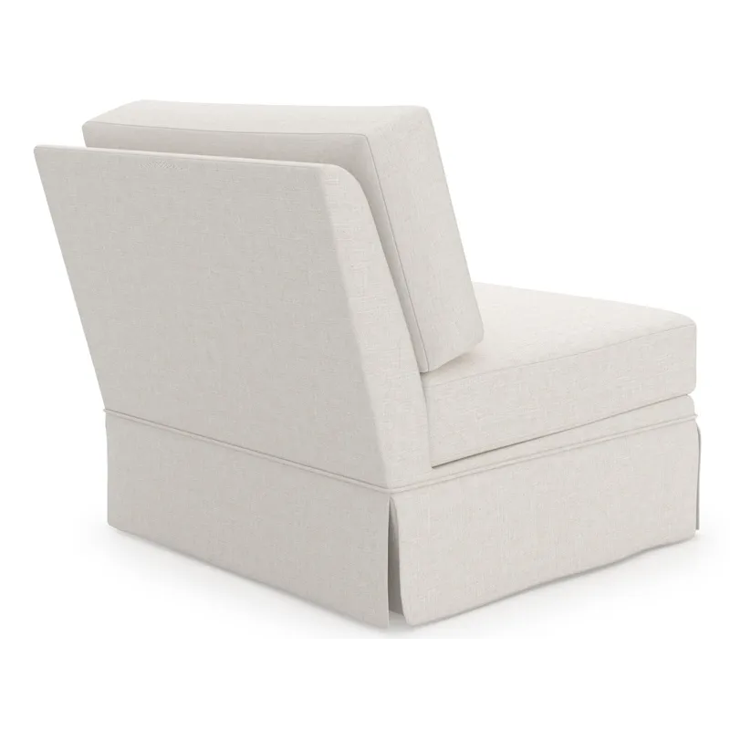 Filmore Skirted Armless Chair