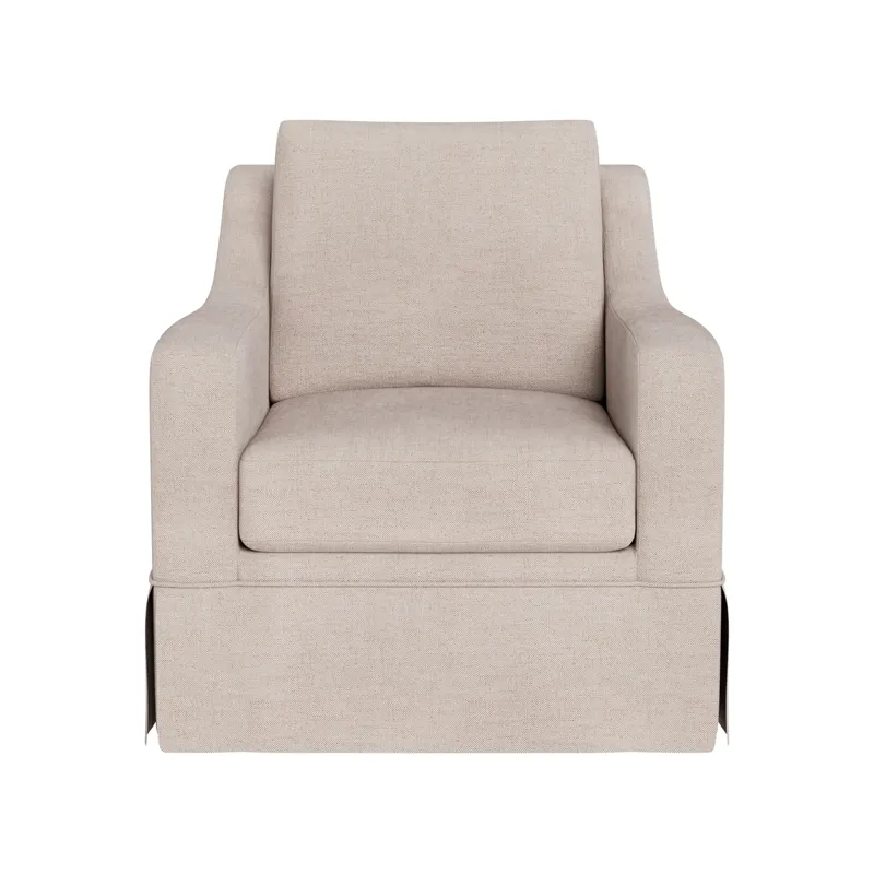 Filmore Skirted Swivel Chair