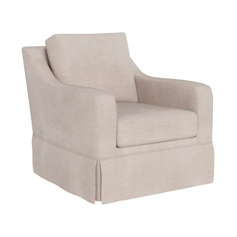Filmore Skirted Swivel Chair