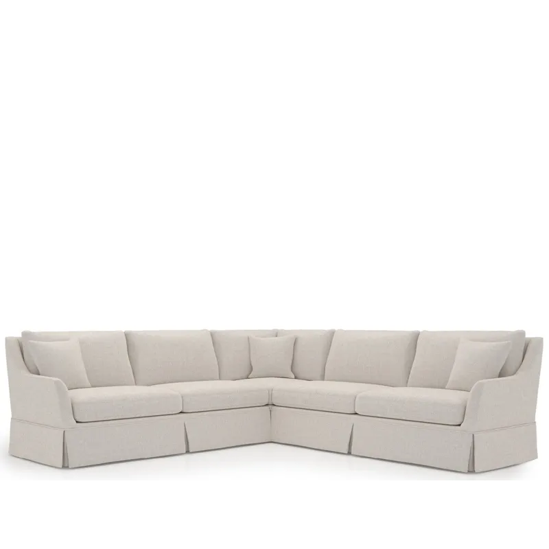 Henri Skirted Sectional