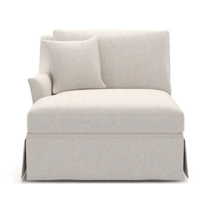 Henri Skirted Chaise LAF