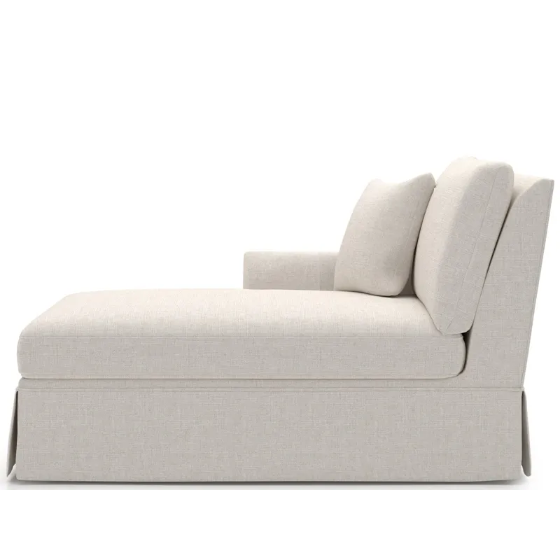 Henri Skirted Chaise LAF