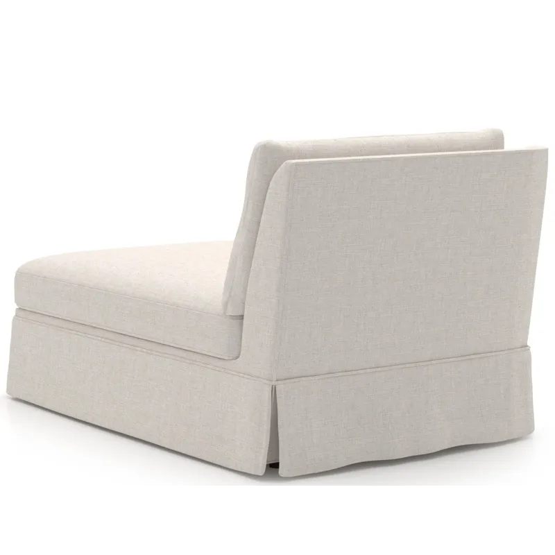 Henri Skirted Chaise LAF