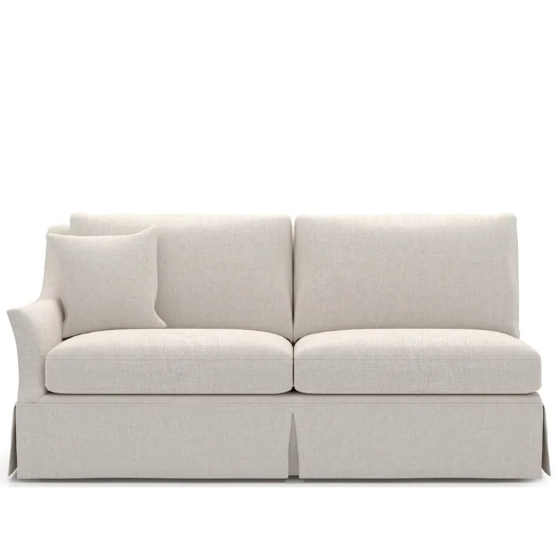 Henri Skirted Loveseat LAF