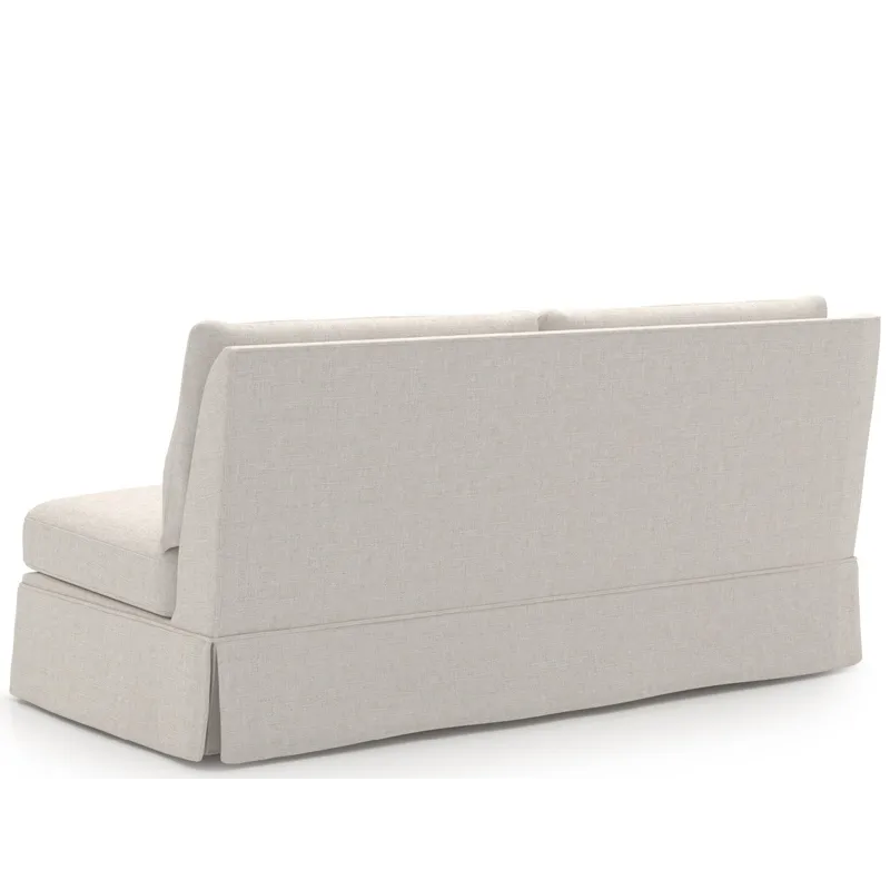 Henri Skirted Loveseat LAF