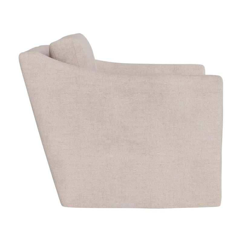 Asher Slipcover Swivel Chair Outdoor