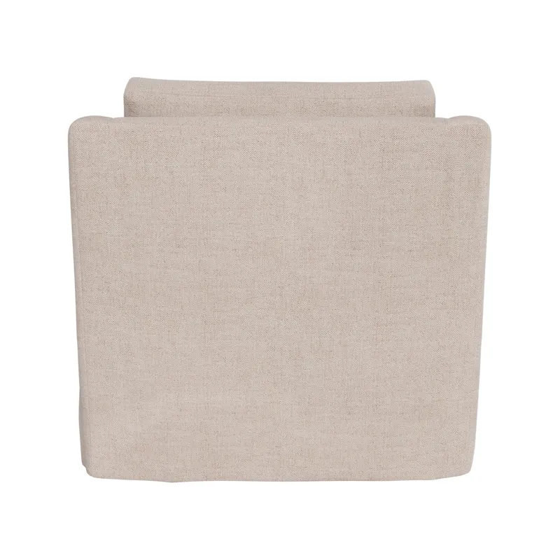 Asher Slipcover Swivel Chair Outdoor