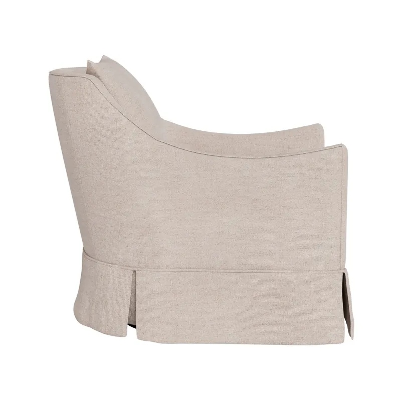 Portia Skirted Swivel Glider