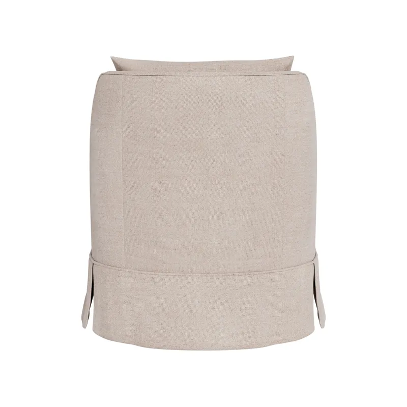 Portia Skirted Swivel Glider