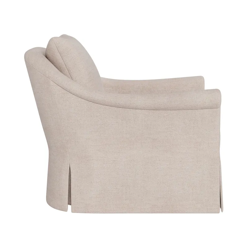 Rowan Skirted Swivel Glider