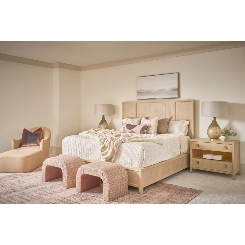 Velora Panel Bed King