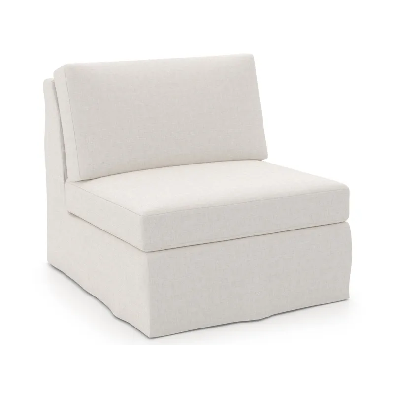 Ryman Slipcover Armless Chair