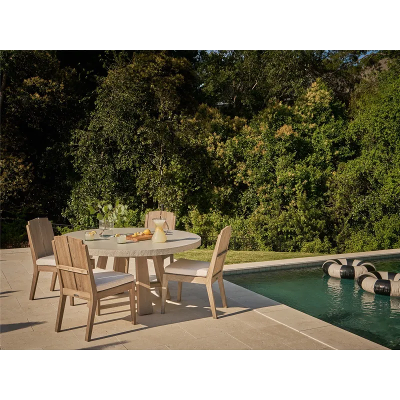 Coastal Living Saratoga Round Dining Table