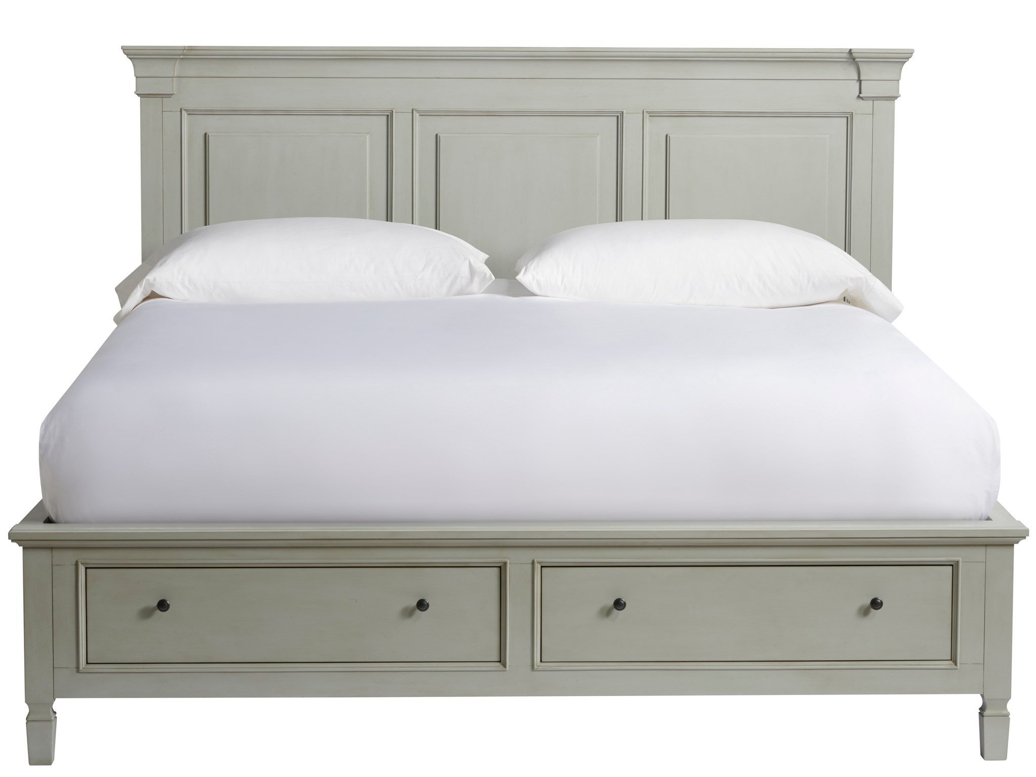 Summer Hill King Storage Bed French Gray by Universal P986250KS