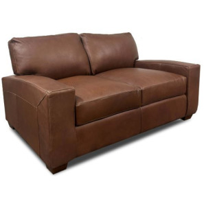 Leather Loveseat