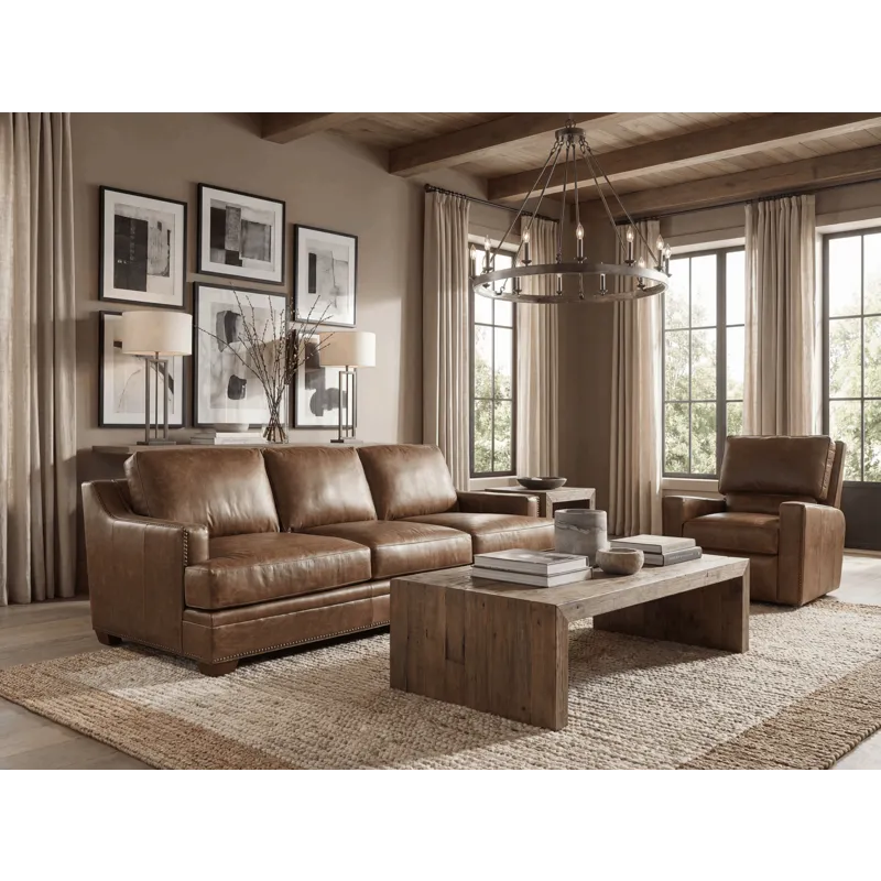 Power Recliner - Ancient Brown