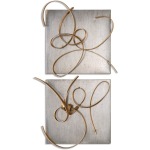 Harmony Metal Wall Decor, S/2