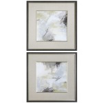 Abstract Vistas Framed Prints S/2