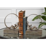 Lounging Reader, Bookends, S/2