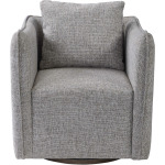 Corben Swivel Chair, Gray