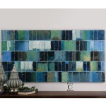 Glass Tiles Hand Painted Canvas