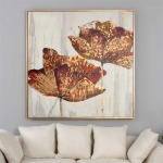 Golden Accents Hand Painted Canvas