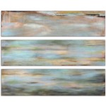 Horizon View Hand Painted Canvases - Set of 3