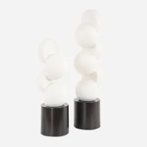 Symmetry White Sculptures Set/2