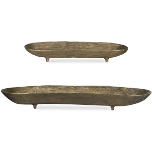Stratum Oval Brass Bowls Set/2