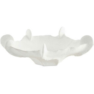 Coral Mirage White Outdoor Bowl