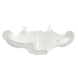 Coral Mirage White Outdoor Bowl