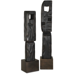 Cipher Black Wood Totems Set/2