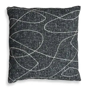 Loopy Loop Outdoor Onyx Pillow