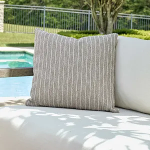 Involve Outdoor Striped Pillow