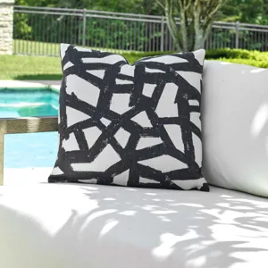 Draft Onyx Outdoor Pillow