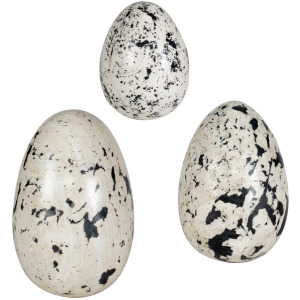 Nest Trio Indoor-Outdoor Stone Eggs Set/3