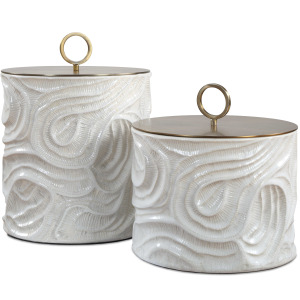 Ivory Tide Canisters, Set/2