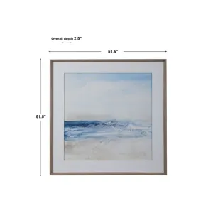 Surf And Sand Framed Print