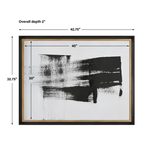 Mystere Framed Contemporary Print