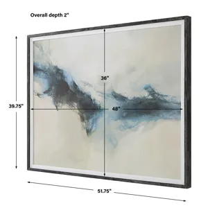 Terra Nova Abstract Framed Print