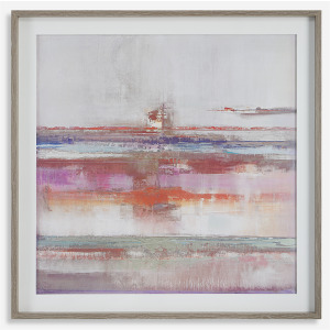 Torrent Abstract Art Framed Print