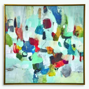 As We Say Framed Abstract Art