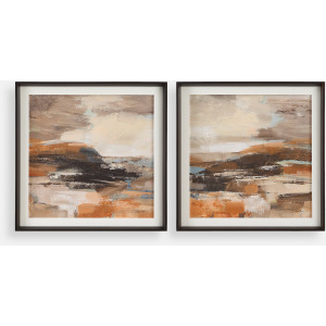 Cinnamon Shore Framed Prints Set/2