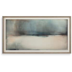 Deep Rains Framed Abstract Print