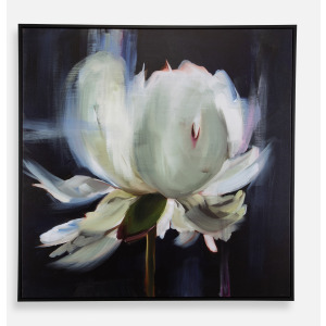 Peony Framed Floral Art