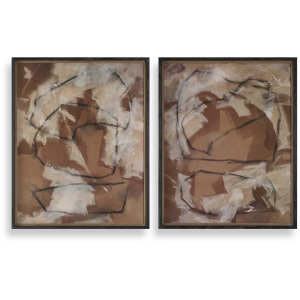 Rush & Dash Framed Prints Set/2