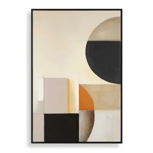 Western Hemisphere Hand Painted Canvas