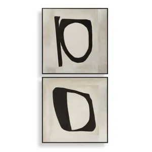 Characters Abstract Art Set/2