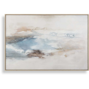 Chasing Blue Coastal Canvas Art